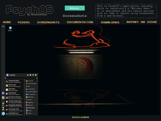 PSYCHOS: Phiên bản Linux với style hoài cổ dành cho PC đời trước - Ảnh 2.