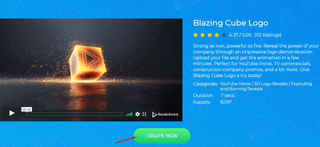 Hướng dẫn cách làm video intro trên RenderForest đơn giản - Ảnh 4.