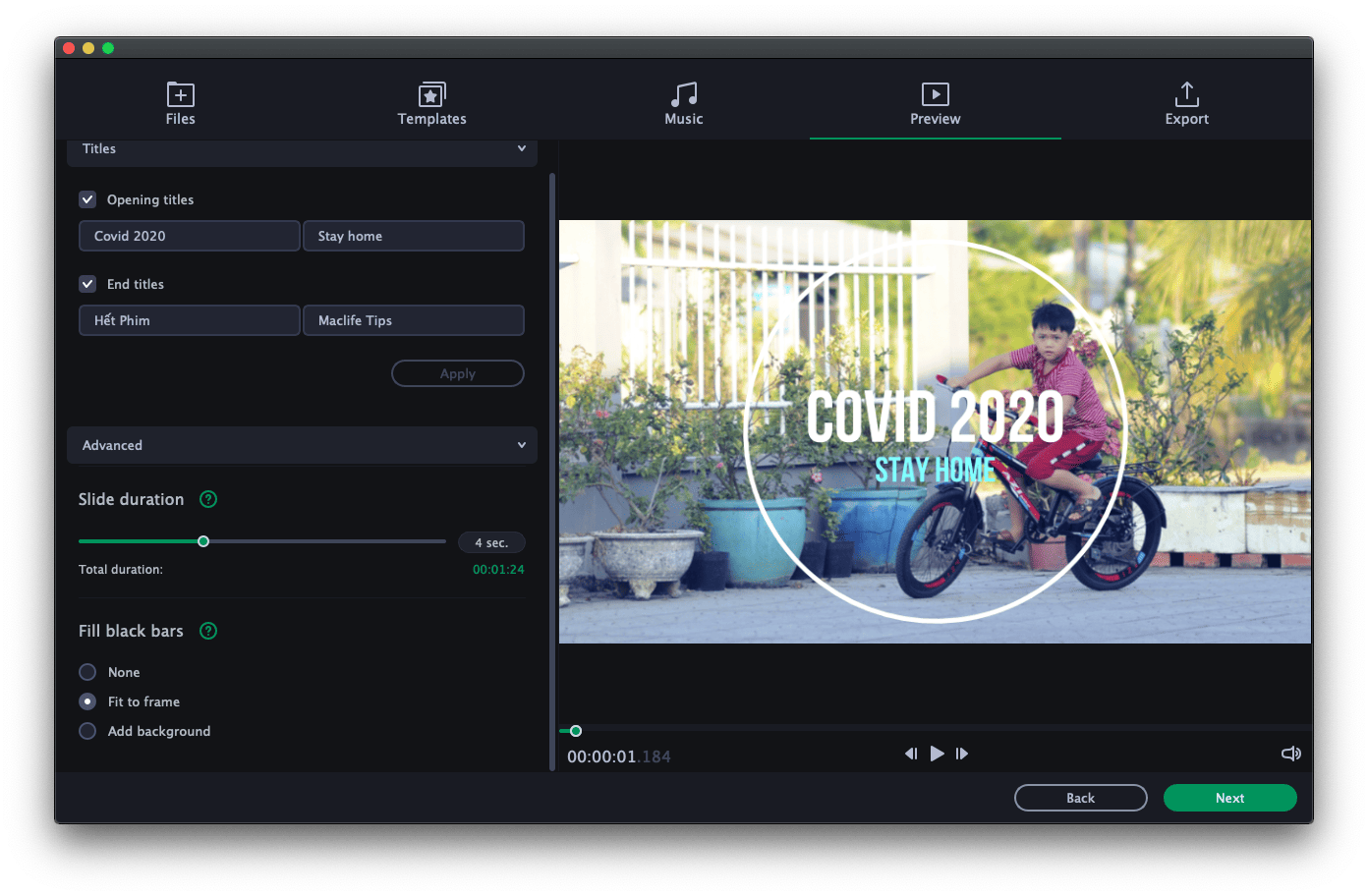 Cách tạo Video Slideshow từ ảnh với Movavi Slideshow Maker - Ảnh 7.