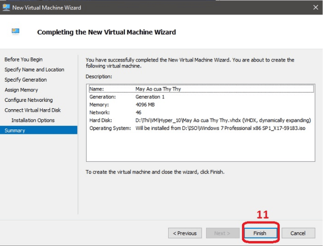 Cách cài đặt máy chủ ảo hệ điều hành Windows với Hyper-V - Ảnh 11.