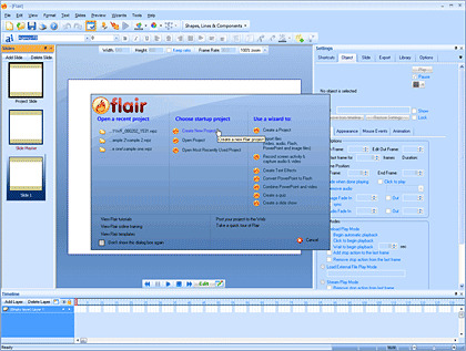Phần mềm trình chiếu Flair