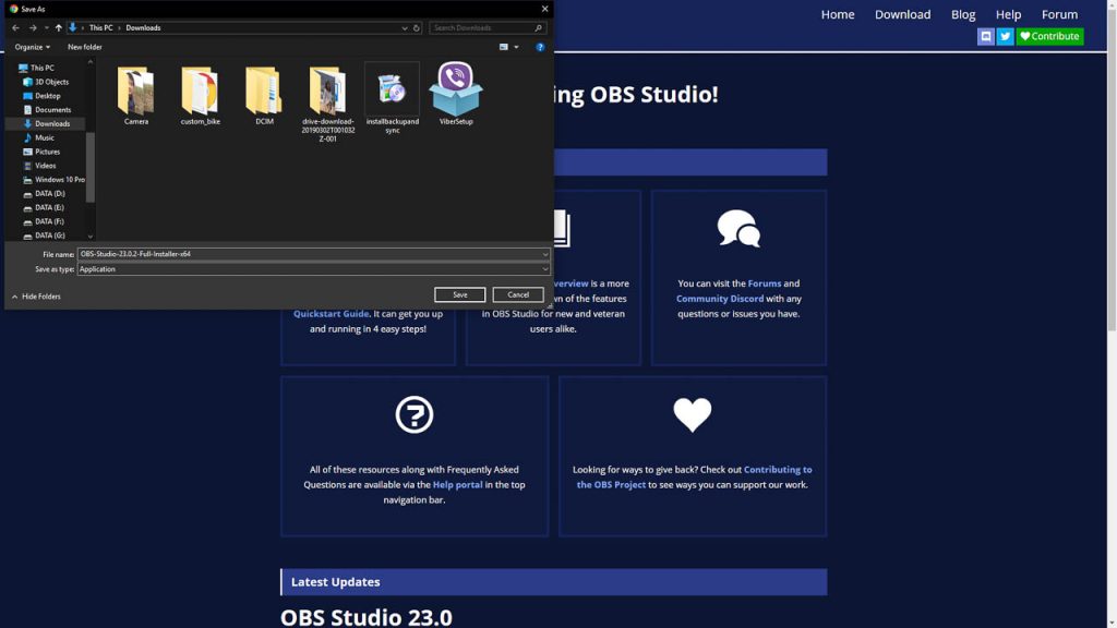 Hướng dẫn cài phần mềm Livestream OBS - Ảnh 1.