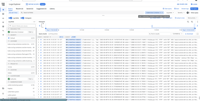 Tích hợp Google Cloud Logging với BKE - Ảnh 12.