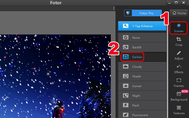 Hướng dẫn sử dụng phần mềm Fotor dễ dàng - Ảnh 5.