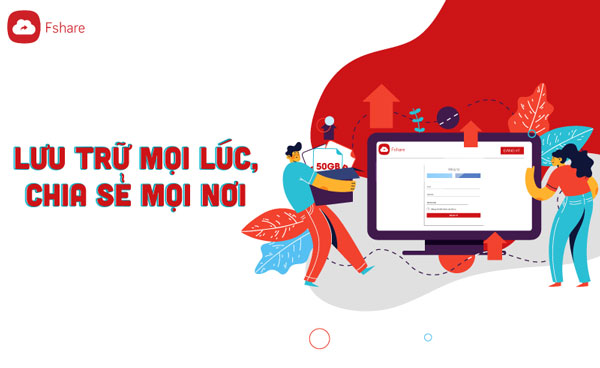 Lựa chọn các dịch vụ lưu trữ đám mây Fshare