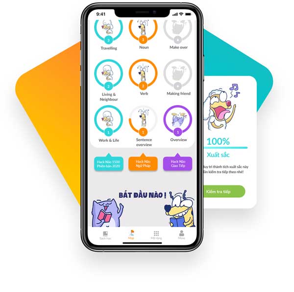 Phần mềm dịch tiếng anh App Hack Não Pro