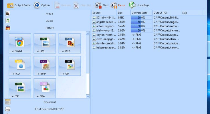 Phần mềm đổi đuôi video Format Factory