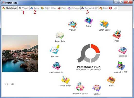 Phần mềm ghép ảnh trên máy tính PhotoScape