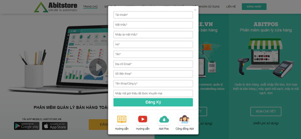 phần mềm quản lý bán hàng ABIT