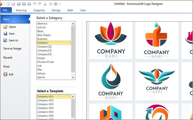 phần mềm thiết kế EximiousSoft Logo Designer
