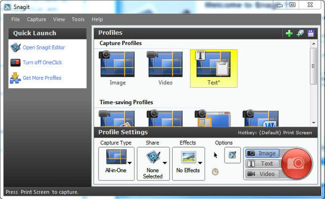 phần mềm chụp ảnh màn hình Snagit