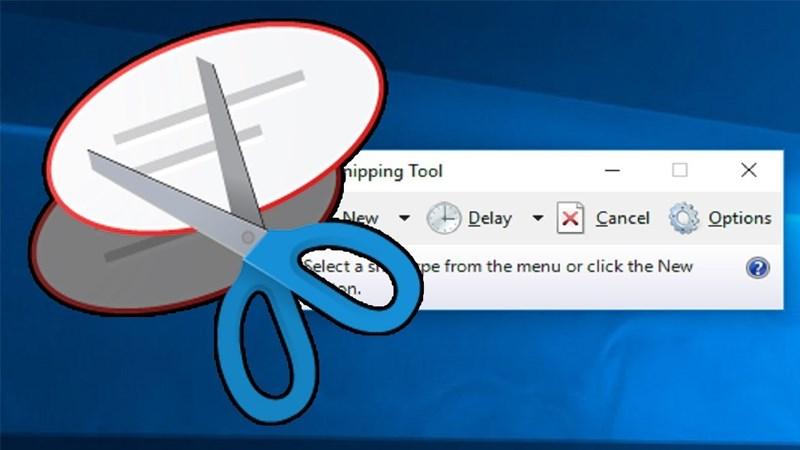 phần mềm chụp ảnh màn hình Snipping Tool