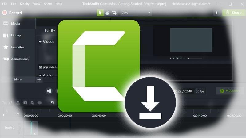 Phần mềm chụp ảnh màn hình Camtasia