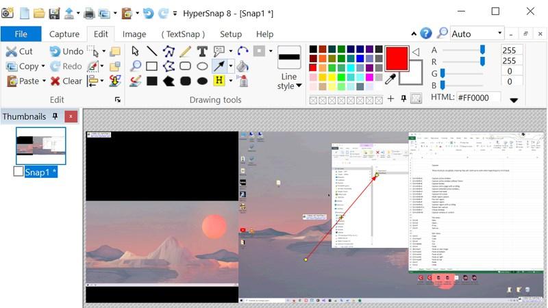 phần mềm chụp ảnh màn hình HyperSnap