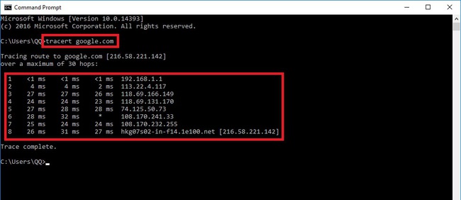 Load web ì ạch, bạn đã thử lệnh Tracert? - Ảnh 2.