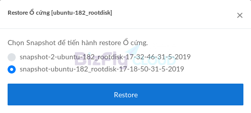 Làm thế nào để khôi phục dữ liệu Cloud Server từ Snapshot? - Ảnh 9.