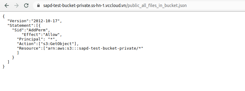Public toàn bộ files trong một S3 bucket - Ảnh 6.