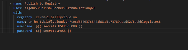 Tạo CI/CD với BKE sử dụng Github Action - Ảnh 6.