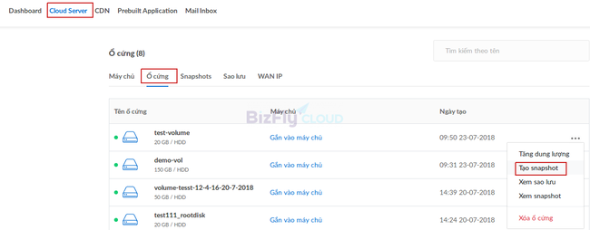 Làm thế nào để khôi phục dữ liệu Cloud Server từ Snapshot? - Ảnh 5.