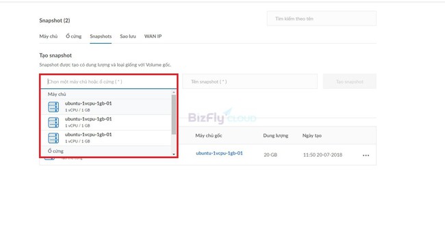 Làm thế nào để khôi phục dữ liệu Cloud Server từ Snapshot? - Ảnh 2.