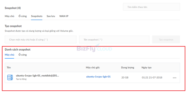 Làm thế nào để khôi phục dữ liệu Cloud Server từ Snapshot? - Ảnh 4.