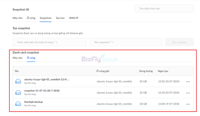 Làm thế nào để khôi phục dữ liệu Cloud Server từ Snapshot? - Ảnh 6.