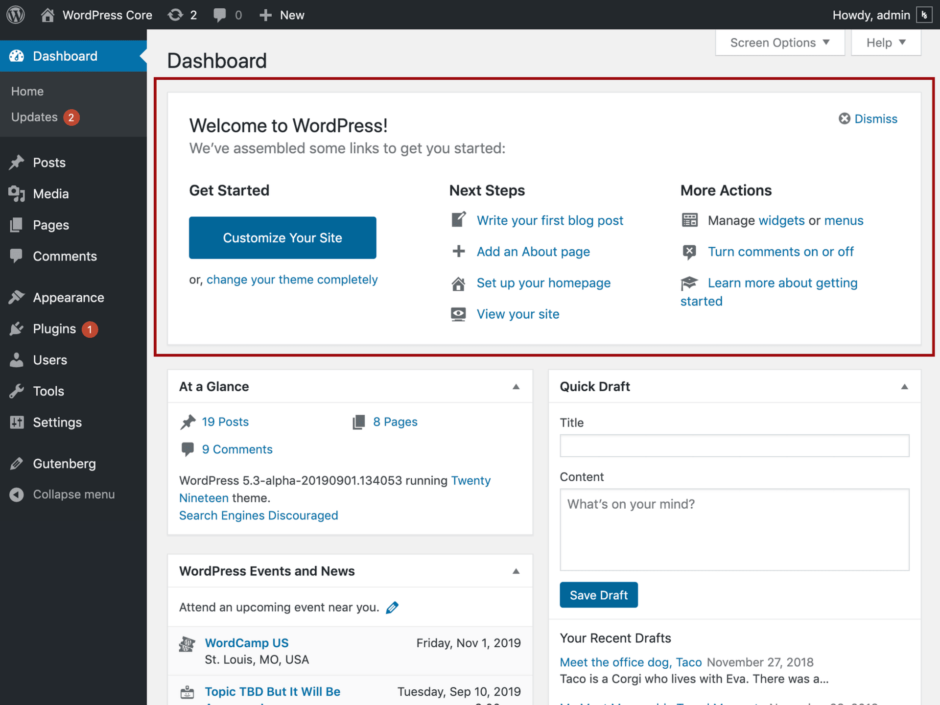 Wordpress-dashboard-la-gi 3