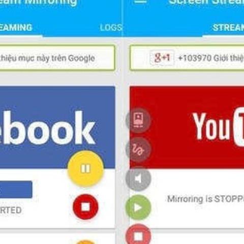 Cách live stream màn hình điện thoại iOS và Android