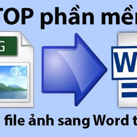 Phần mềm chuyển ảnh sang word nhanh chóng, chính xác