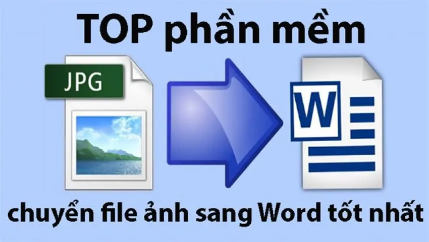 Phần mềm chuyển ảnh sang word nhanh chóng, chính xác